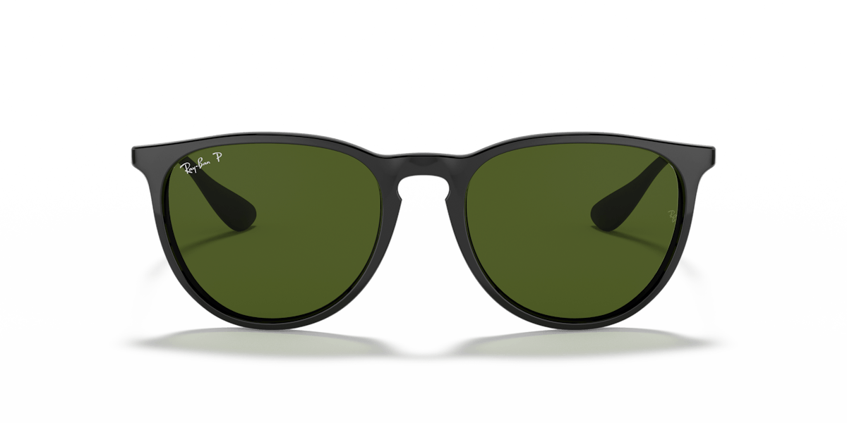 Ray-Ban Erika RB4171 601/2P black green polarised