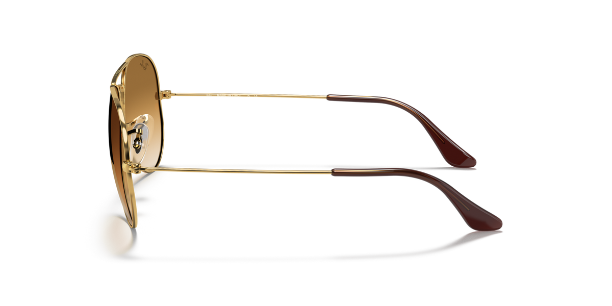 Ray-Ban Aviator Classic RB3025 001/51 55 sunglasses, side view