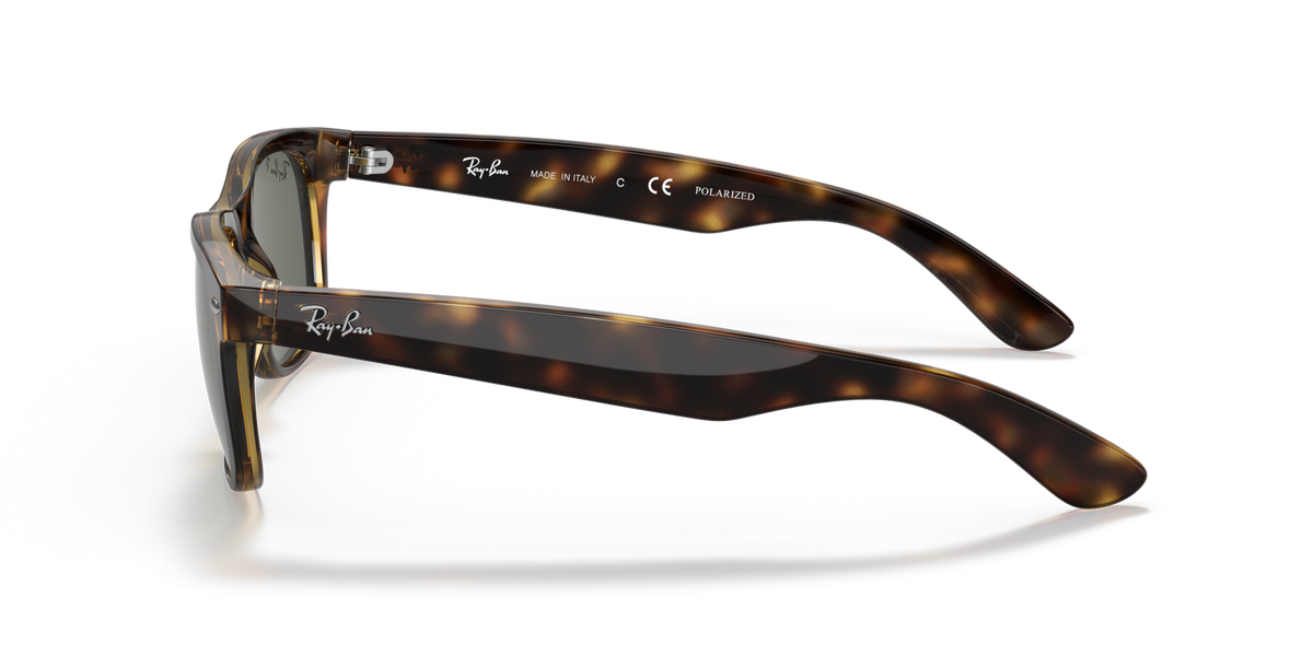 Ray-Ban New Wayfarer RB2132 902/58 55 sunglasses, side view