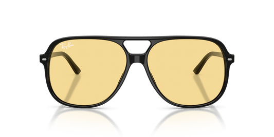 Ray-Ban Bill RB2198 901/R6 black yellow lenses