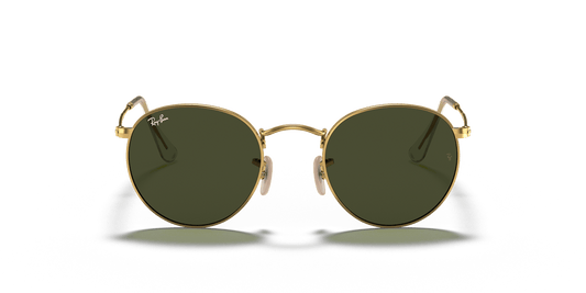 Ray-Ban Round Metal RB3447 001 gold green