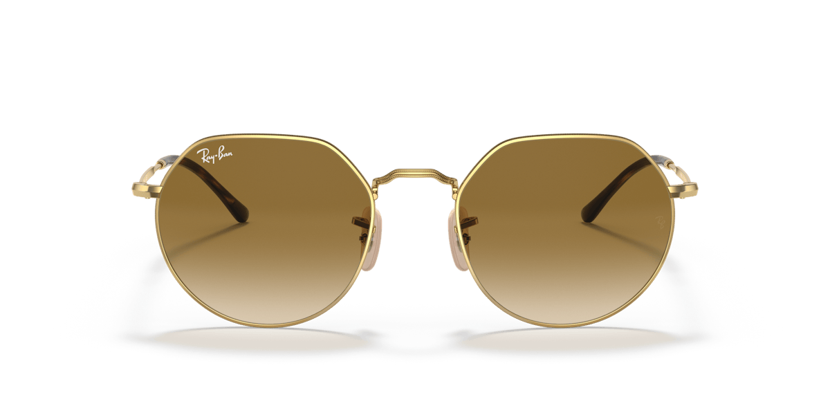 Ray-Ban Jack RB3565 001/51 gold brown