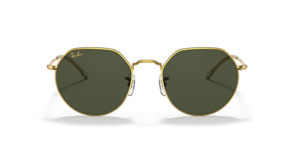 Ray-Ban Jack RB3565 919631 gold green