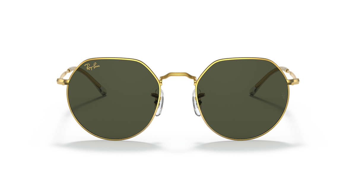 Ray-Ban Jack RB3565 919631 gold green