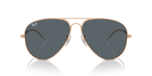 Ray-Ban Old Aviator RB3825 9202R5 rose gold blue