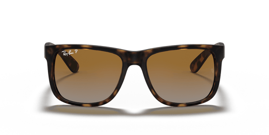 Ray-Ban Justin RB4165 865/T5 tortoise brown polarised lenses