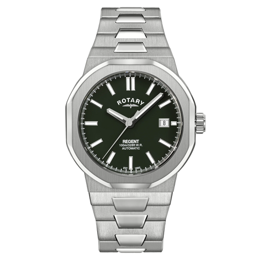 Rotary Regent GB05410/24 Automatic Green Men's Watch