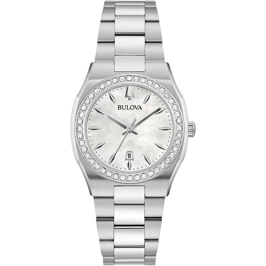 Bulova Surveyor 96R245 Mother-of-Pearl Dial Ladies’ Watch - London Time Watches