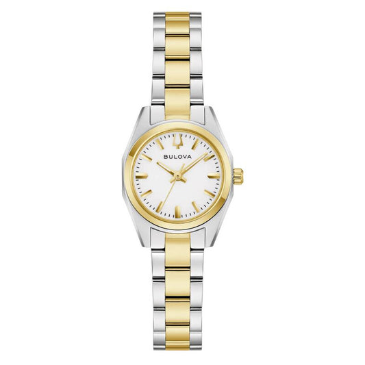 Bulova Surveyor 98L331 White Dial Watch - London Time Watches