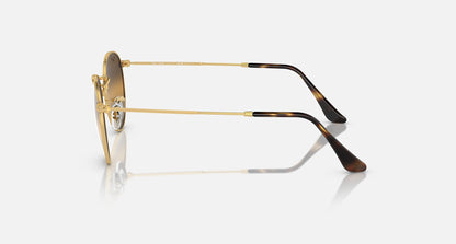 Ray-Ban Round Metal RB3447 001/G5 50 Chromatic Sunglasses