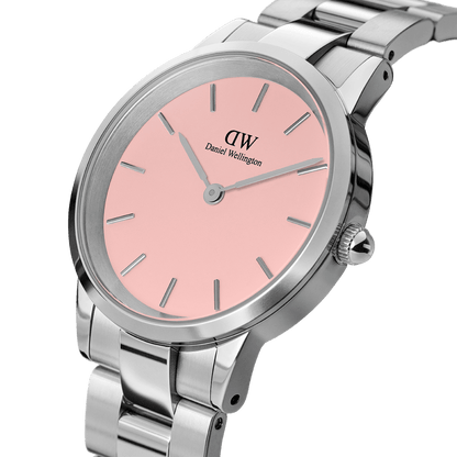 Daniel Wellington Iconic Link Blush Pink Silver DW00100534