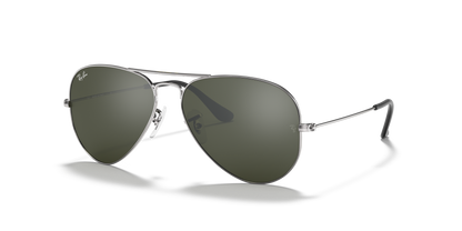 Ray-Ban Aviator Classic RB3025 W3277 58 sunglasses, three-quarter view