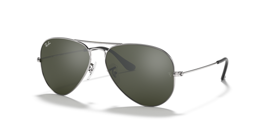 Ray-Ban Aviator Classic RB3025 W3277 58 sunglasses, three-quarter view
