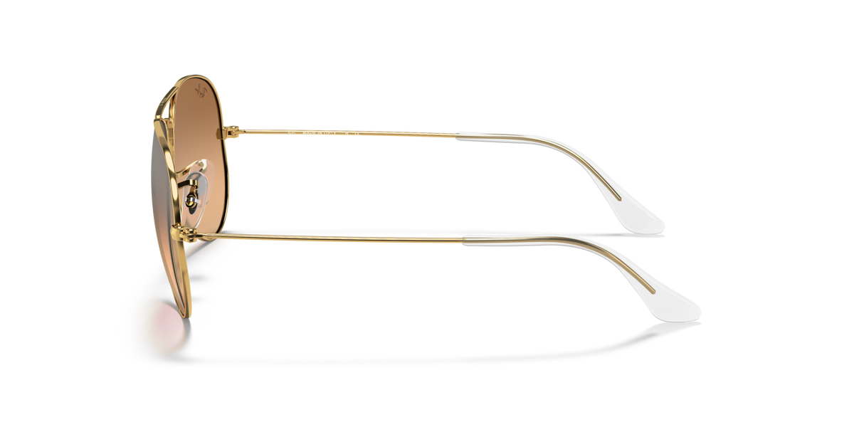 Ray-Ban Aviator Classic RB3025 001/3E 58 sunglasses, side view