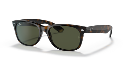 Ray-Ban New Wayfarer RB2132 902L 55 sunglasses, three-quarter view