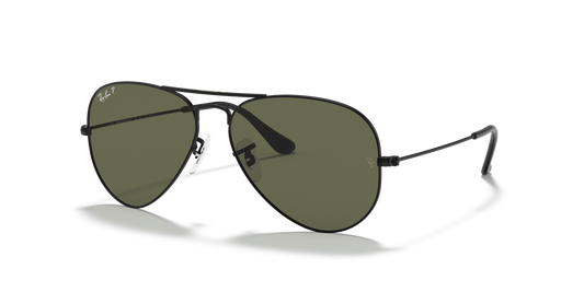 Ray-Ban Aviator Classic RB3025 002/58 62 sunglasses, three-quarter view