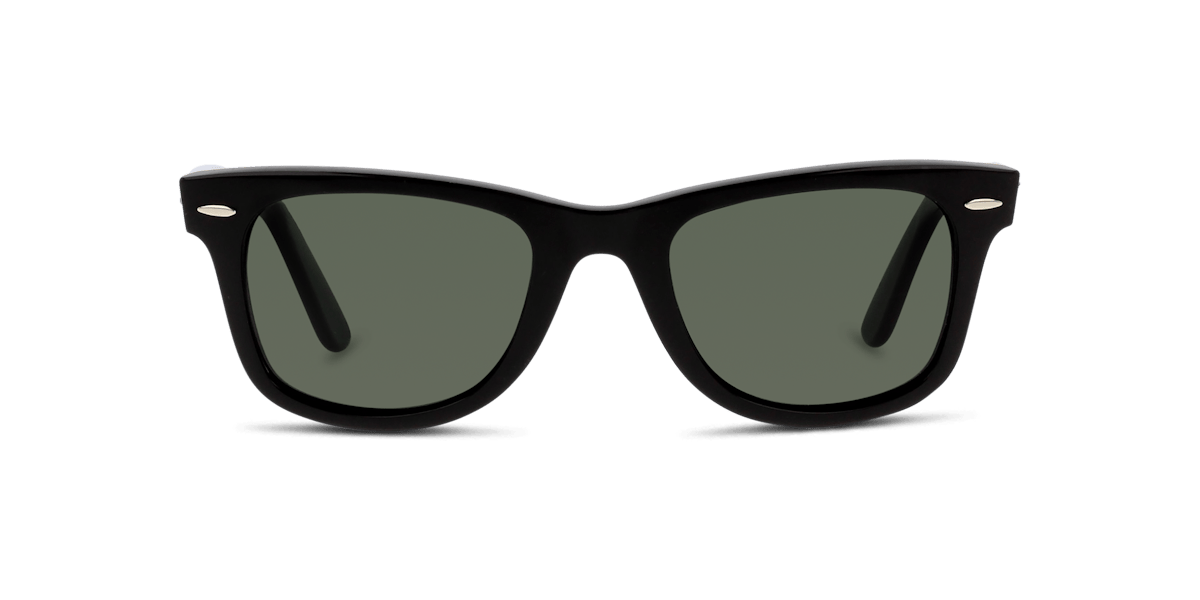 Ray-Ban Original Wayfarer RB2140 901/58 black polarised green lenses