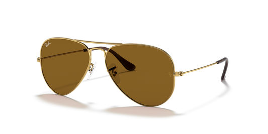 Ray-Ban Aviator Classic RB3025 001/33 58 sunglasses, three-quarter view
