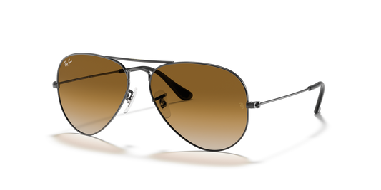 Ray-Ban Aviator Classic RB3025 004/51 55 sunglasses, three-quarter view