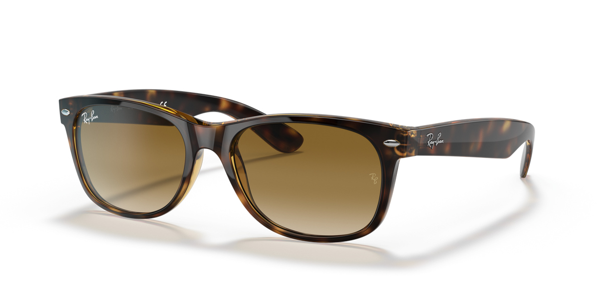 Ray-Ban New Wayfarer RB2132 710/51 55 sunglasses, three-quarter view