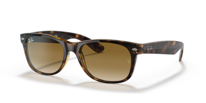 Ray-Ban New Wayfarer RB2132 710/51 55 sunglasses, three-quarter view