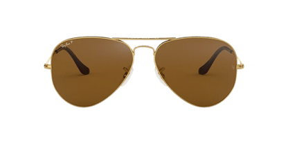Ray-Ban Aviator Classic RB3025 001/57 gold brown polarised lenses