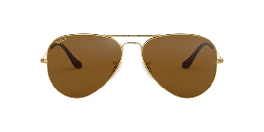 Ray-Ban Aviator Classic RB3025 001/57 gold brown polarised lenses