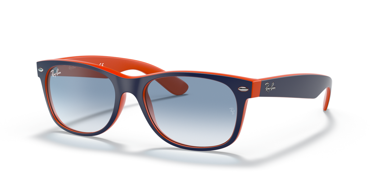 Ray-Ban New Wayfarer RB2132 789/3F 52 sunglasses, three-quarter view