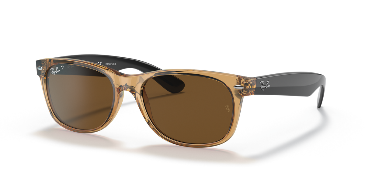 Ray-Ban New Wayfarer RB2132 945/57 Polarised Sunglasses