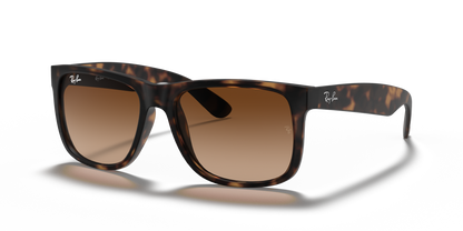 Ray-Ban Justin RB4165 710/13 55 sunglasses, three-quarter view