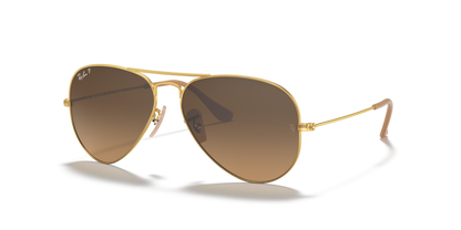 Ray-Ban Aviator Classic RB3025 112/M2 58 sunglasses, three-quarter view
