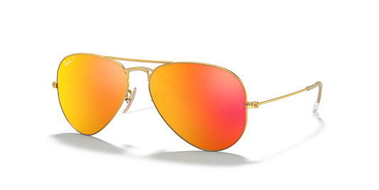 Ray-Ban Aviator Classic RB3025 112/4D 58 sunglasses, three-quarter view