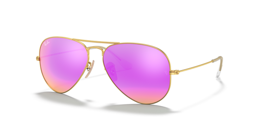 Ray-Ban Aviator Classic RB3025 112/4T 58 sunglasses, three-quarter view