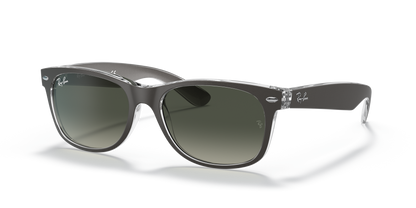 Ray-Ban New Wayfarer RB2132 614371 52 sunglasses, three-quarter view