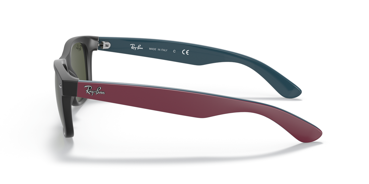 Ray-Ban New Wayfarer RB2132 6182 55 sunglasses, side view