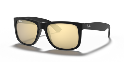 Ray-Ban Justin RB4165 622/5A 55 sunglasses, three-quarter view