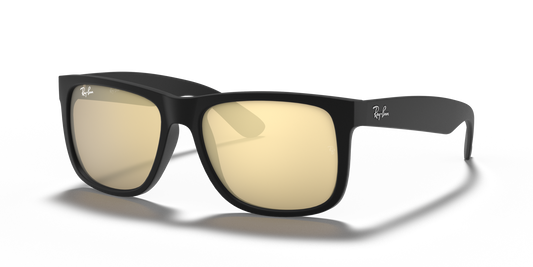 Ray-Ban Justin RB4165 622/5A 55 sunglasses, three-quarter view
