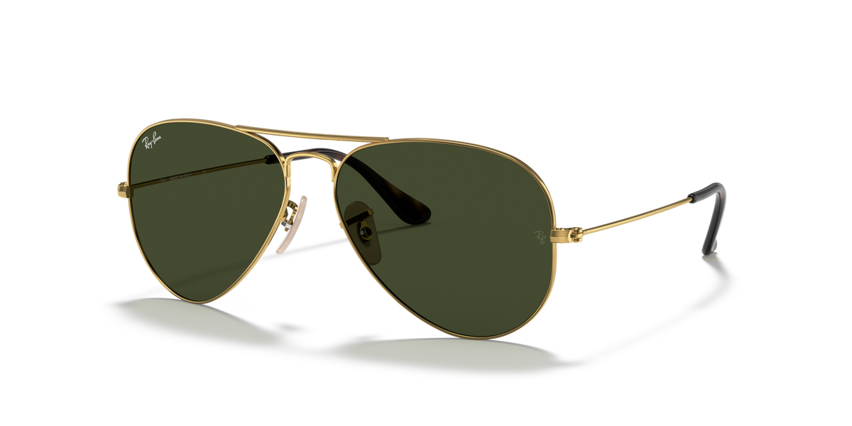 Ray-Ban Aviator Classic RB3025 181 58 sunglasses, three-quarter view