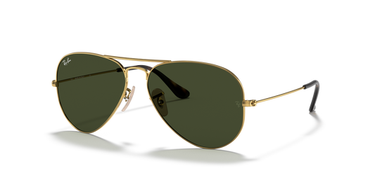Ray-Ban Aviator Classic RB3025 181 58 sunglasses, three-quarter view