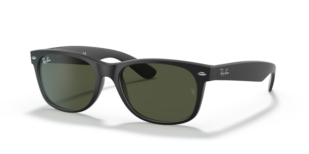 Ray-Ban New Wayfarer RB2132 622 58 sunglasses, three-quarter view
