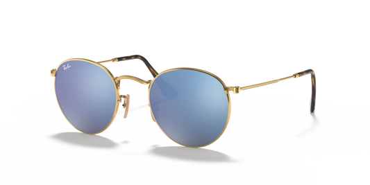 Ray-Ban Round Metal RB3447N 001/9O 50 Sunglasses