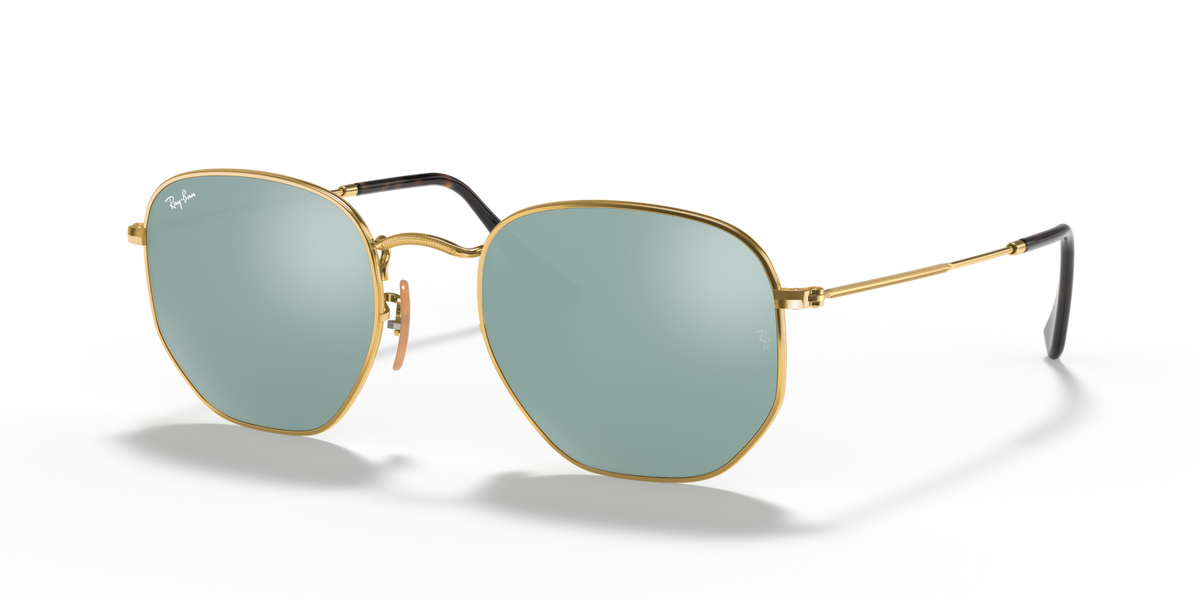 Ray-Ban Hexagonal RB3548 001/30 51 Sunglasses