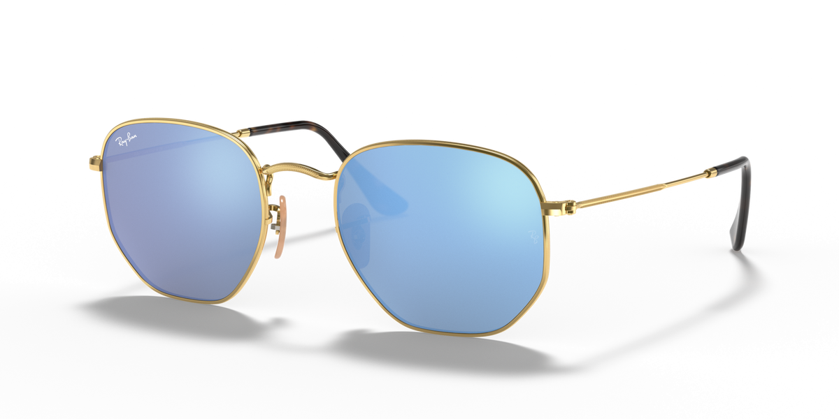 Ray-Ban Hexagonal RB3548N 001/90 51 Sunglasses