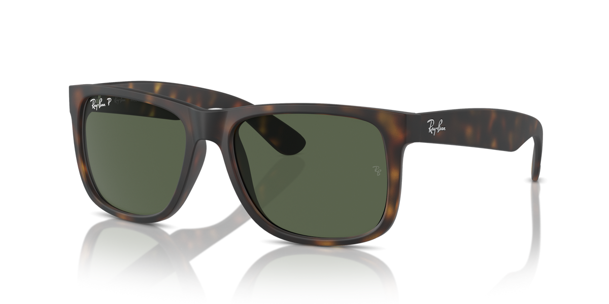 Ray-Ban Justin RB4165 865/9A 55 sunglasses, three-quarter view