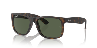 Ray-Ban Justin RB4165 865/9A 55 sunglasses, three-quarter view