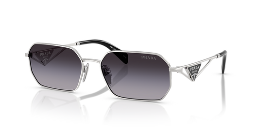 Prada PR A51S 1BC-90A Silver Sunglasses