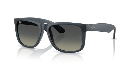 Ray-Ban Justin RB4165 681311 55 sunglasses, three-quarter view