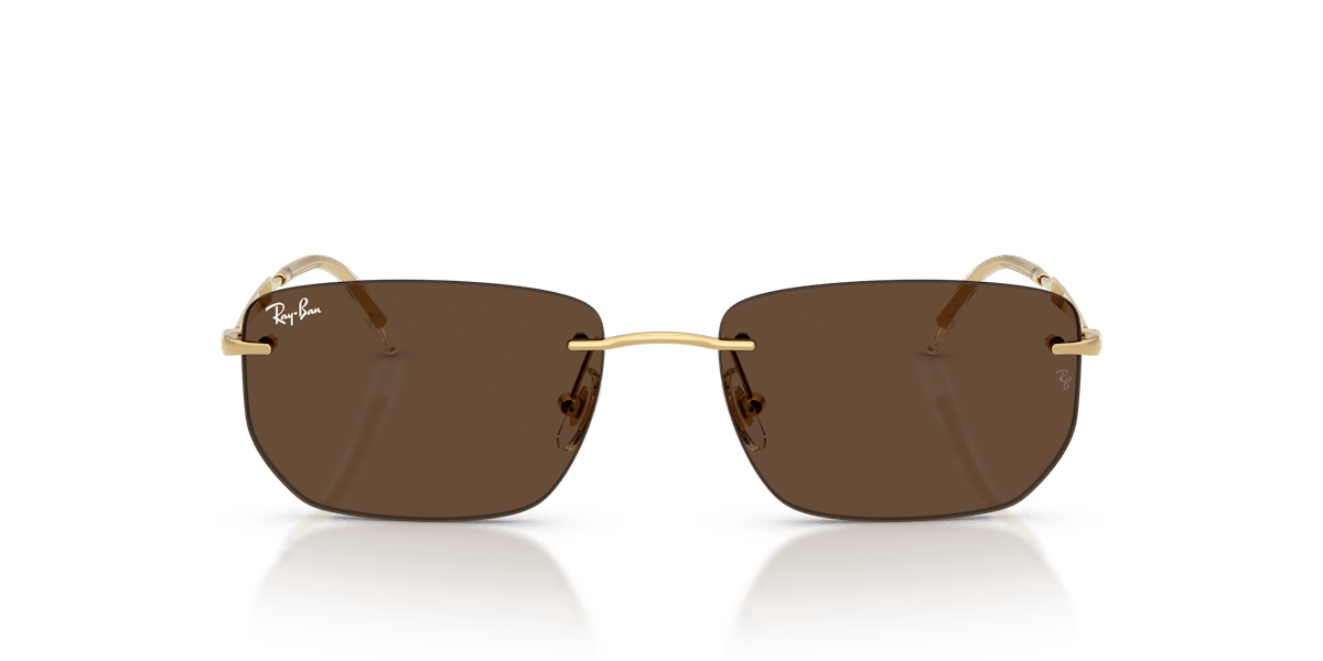 Ray-Ban RB3768 001/73 gold brown