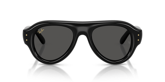 Ray-Ban Aviator Puffer RB4925 601/87 black green lenses