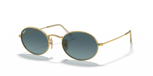Ray-Ban Oval RB3547N 001/3M 51 Sunglasses